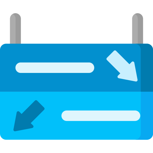 Directional sign